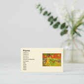 Carte De Visite Café de nuit par Vincent van Gogh (Debout devant)