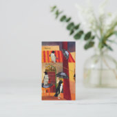 Carte De Visite Café de pingouin (Debout devant)