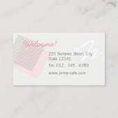 Carte De Visite Café de style décontracté / Café (Dos)