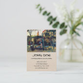 Carte De Visite Café de terrasse sur Montmartre Vincent van Gogh (Debout devant)