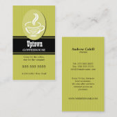 Carte De Visite Café et Café House (Devant / Derrière)
