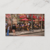 Carte De Visite Café - Hoboken, NJ - Café Trinity (Dos)