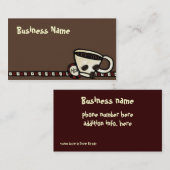 Carte De Visite Café-liciuos (Devant / Derrière)