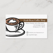 Carte De Visite Café local (Devant)