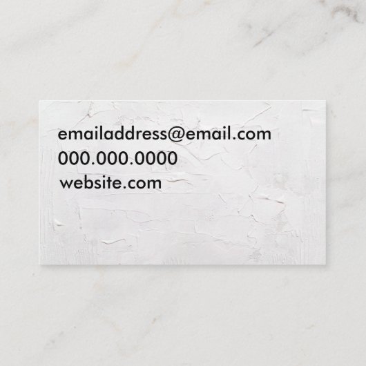 Carte De Visite Café moderne (Dos)