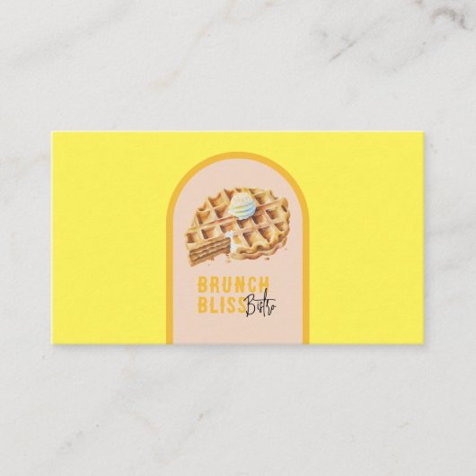 Carte De Visite Café petit-déjeuner (Devant)