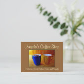 Carte De Visite Café-restaurant/café (Debout devant)