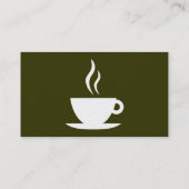 Carte De Visite café simple (Dos)
