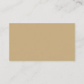 Carte De Visite Café tendance Coffee Shop (Dos)