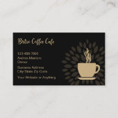 Carte De Visite Café tendance Coffee Shop (Devant)