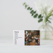 Carte De Visite Café - Tentations 1915 (Debout devant)