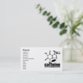 Carte De Visite Caféine (Debout devant)