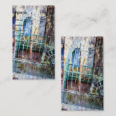 Carte De Visite Cage d'oiseaux (Devant / Derrière)