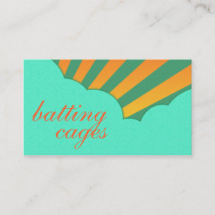 Carte De Visite cages de traitement (nuages vintages)