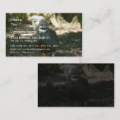 Carte De Visite Cailles (Devant / Derrière)