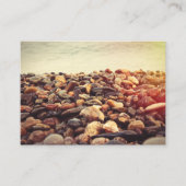 Carte De Visite cailloux de côte (Devant)