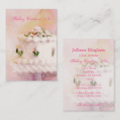 Carte De Visite Cake Art V (Devant / Derrière)