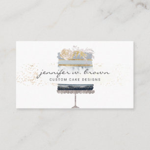 Carte De Visite Cake Design Boulangerie Pâtisserie Café Pâtisserie