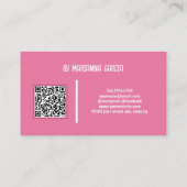 Carte De Visite Cake Pops QR (Dos)