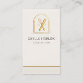 Carte De Visite Cake Studio QR Code (Devant)