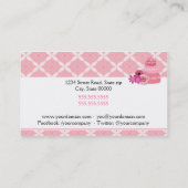 Carte De Visite Cakes Bakery Business Cards (Dos)