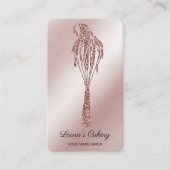 Carte De Visite Cakes & Sweets Cupcake Accueil Boulangerie Laisser (Devant)