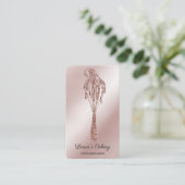 Carte De Visite Cakes & Sweets Cupcake Accueil Boulangerie Laisser (Debout devant)