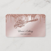Carte De Visite Cakes & Sweets Cupcake Accueil Boulangerie Laisser (Devant)