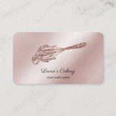 Carte De Visite Cakes & Sweets Cupcake Accueil Boulangerie Laisser (Devant)