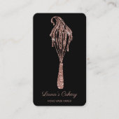 Carte De Visite Cakes & Sweets Cupcake Accueil Boulangerie Laisser (Devant)