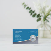 Carte De Visite Calculateur comptable comptable comptable (Debout devant)