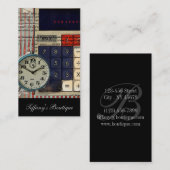 Carte De Visite Calculateur comptable comptable conseiller en math (Devant / Derrière)