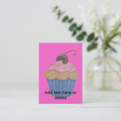 CARTE DE VISITE CALENDRIER (Debout devant)