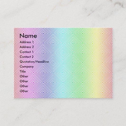 Carte De Visite Calendrier 2011 (Devant)