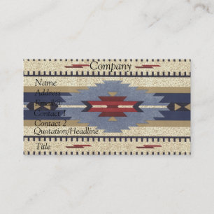 Carte De Visite Calendrier 2012 de Natif américain