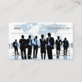 Carte De Visite Calendrier 2025 de poche noire moderne (Devant)