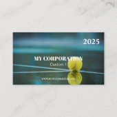 Carte De Visite Calendrier 2025 de poche Sport d'affaires (Devant)