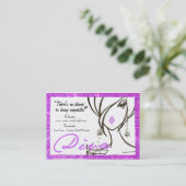 Carte De Visite Calendrier Diva 2022/Carte de visite (Debout devant)