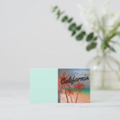 Carte de visite californien (Debout devant)