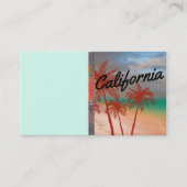 Carte de visite californien (Devant)