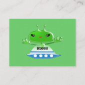 Carte De Visite Câlins d'aliens (Dos)