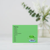 Carte De Visite Câlins d'aliens (Debout devant)