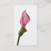 Carte De Visite Calla Lily (Dos)