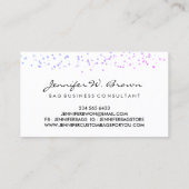 Carte De Visite Calligraphie Classy Fashion Consultant Sacs (Dos)