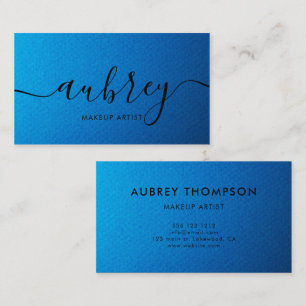 Carte De Visite Calligraphie Manuscrite Minimaliste Sur mesure