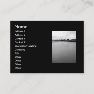 Carte De Visite Calm Bay en Irlande. Près de Rosscarbery.