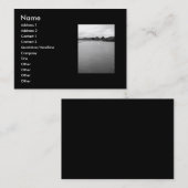 Carte De Visite Calm Bay en Irlande. Près de Rosscarbery. (Devant / Derrière)