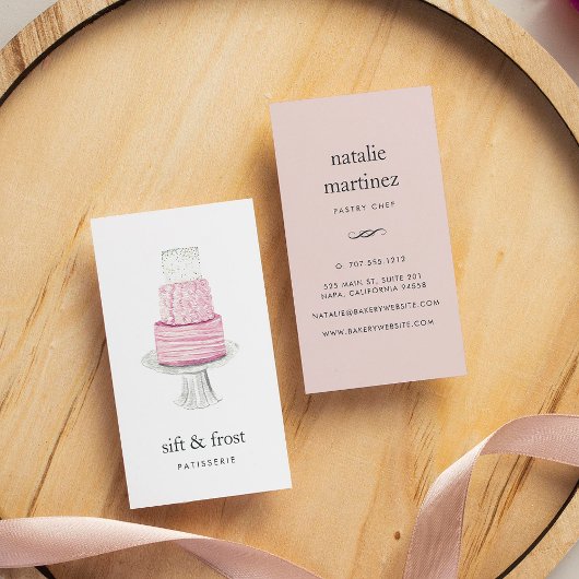 Carte De Visite Calque | vertical