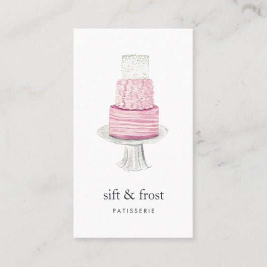 Carte De Visite Calque | vertical (Devant)