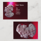 CARTE DE VISITE CAMEO ANTIQUE, DAME AUX RAISONS ET AUX GRAPEVINES (Devant / Derrière)